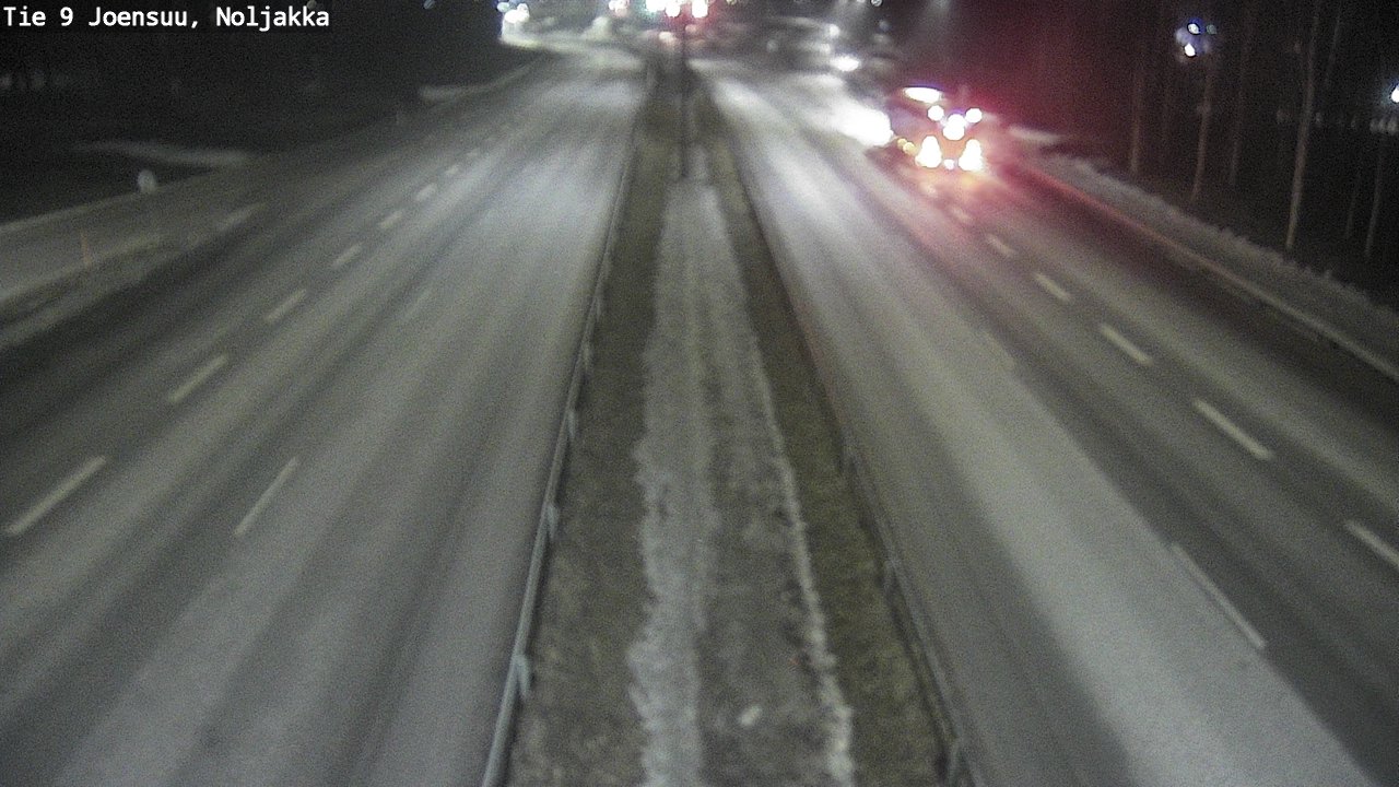 Weather Camera Image Väg 9 Joensuu, Noljakka, Joensuu, Pohjois-Karjala