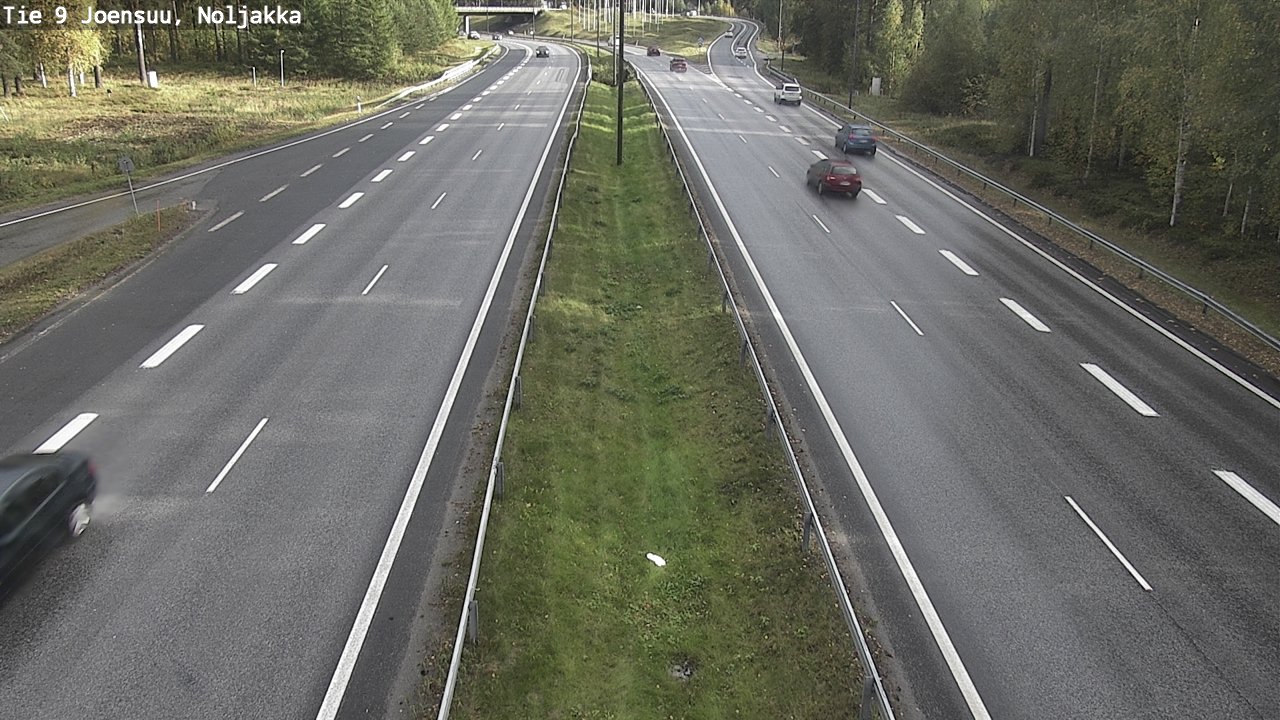 Kelikamerat Kuva Tie 9 Joensuu, Noljakka, Joensuu, Pohjois-Karjala