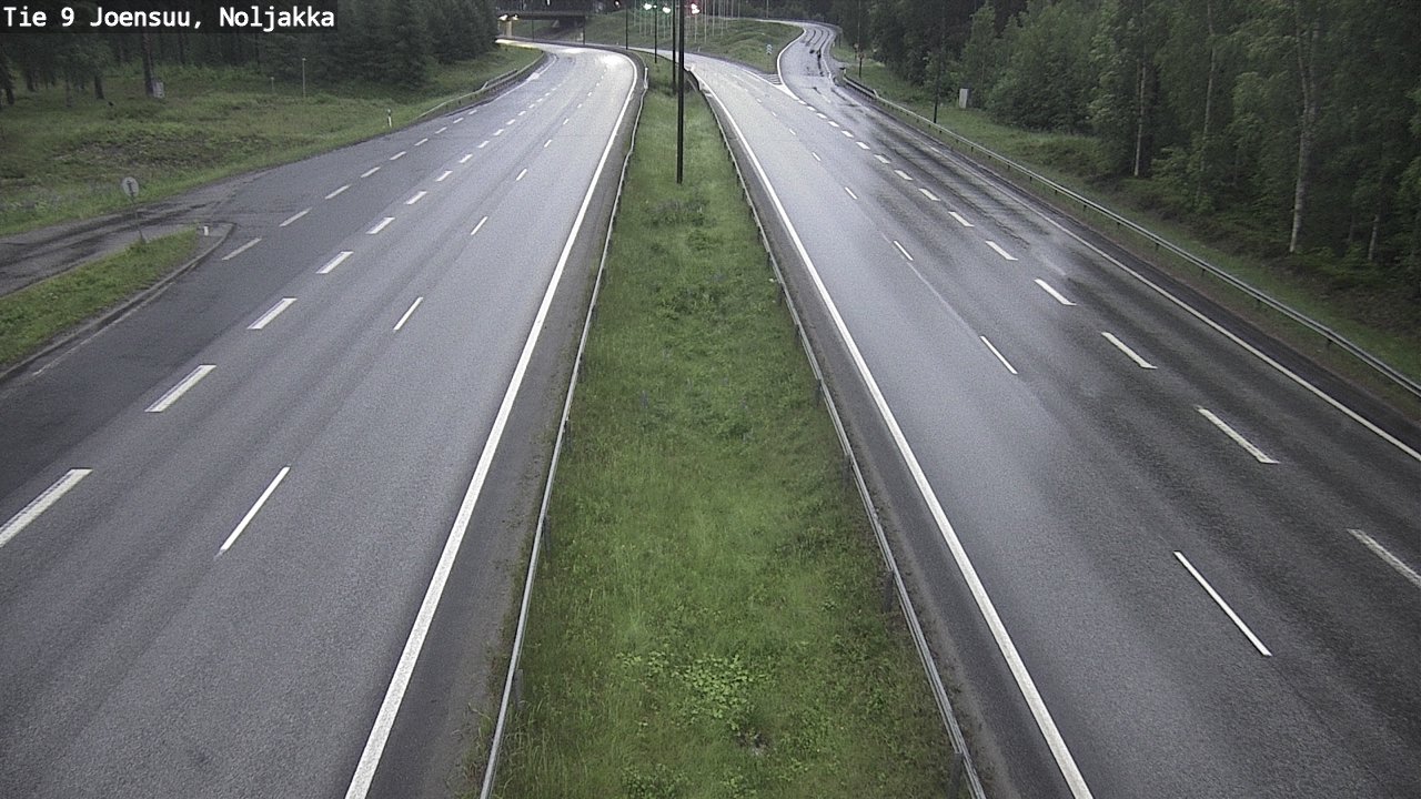 Kelikamerat Kuva Tie 9 Joensuu, Noljakka, Joensuu, Pohjois-Karjala