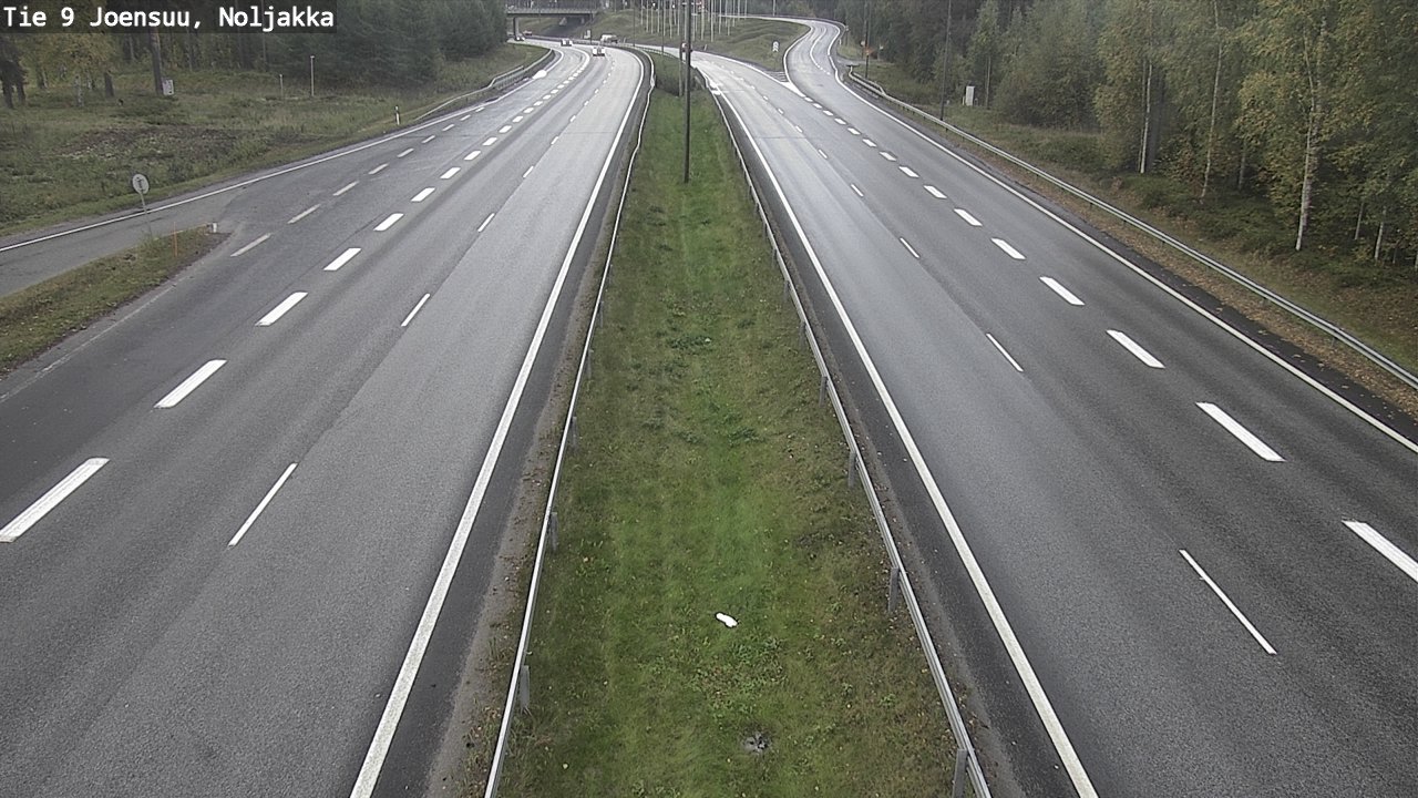 Kelikamerat Kuva Tie 9 Joensuu, Noljakka, Joensuu, Pohjois-Karjala