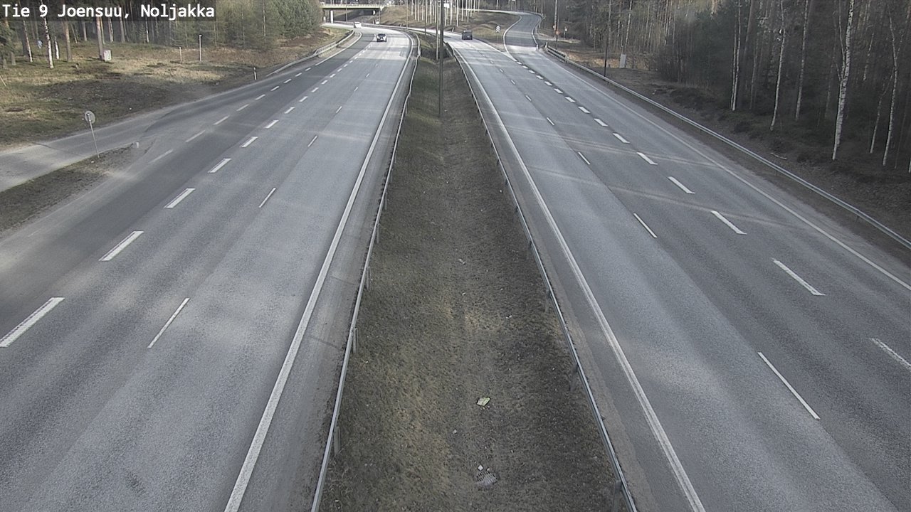 Kelikamerat Kuva Tie 9 Joensuu, Noljakka, Joensuu, Pohjois-Karjala