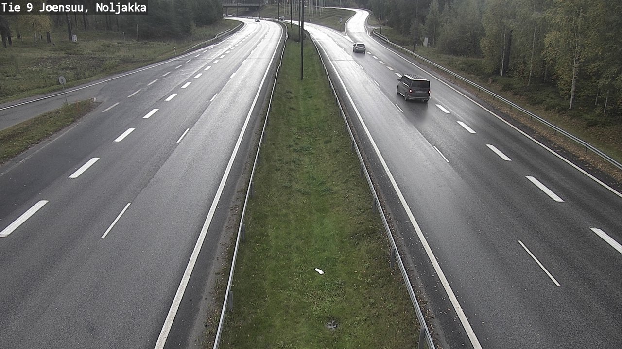 Weather Camera Image Road 9 Joensuu, Noljakka, Joensuu, Pohjois-Karjala