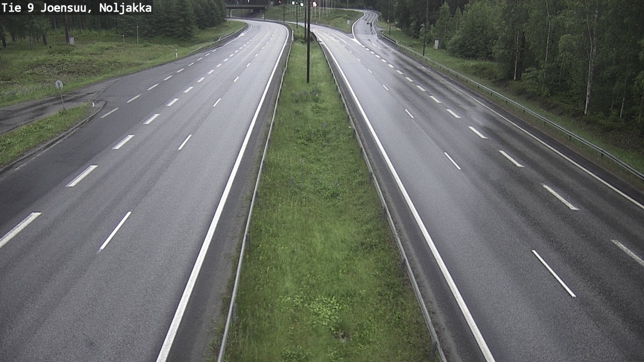 Kelikamerat Kuva Tie 9 Joensuu, Noljakka, Joensuu, Pohjois-Karjala