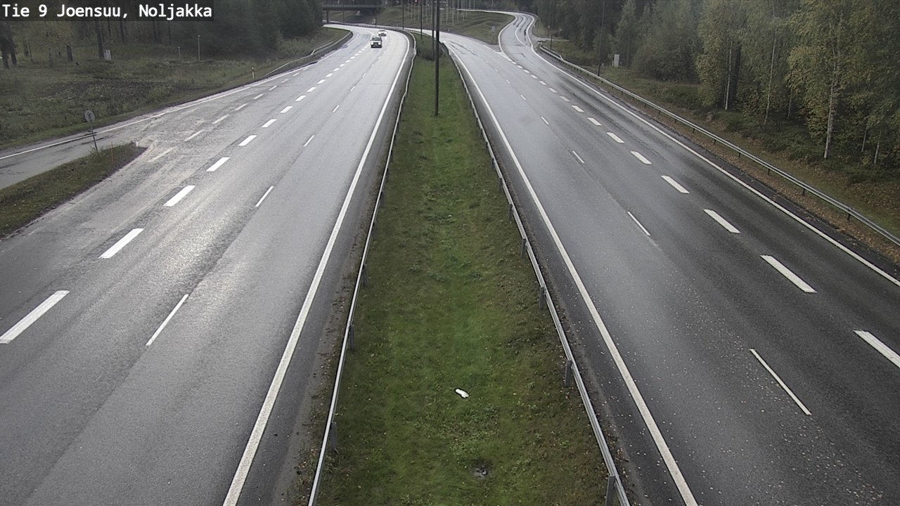 Weather Camera Image Road 9 Joensuu, Noljakka, Joensuu, Pohjois-Karjala