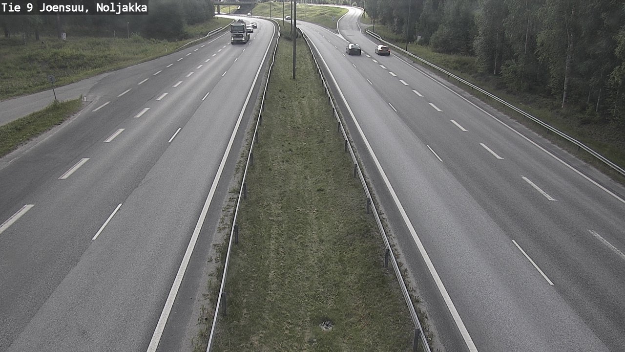 Kelikamerat Kuva Tie 9 Joensuu, Noljakka, Joensuu, Pohjois-Karjala