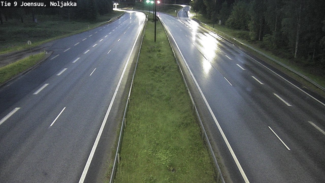 Kelikamerat Kuva Tie 9 Joensuu, Noljakka, Joensuu, Pohjois-Karjala