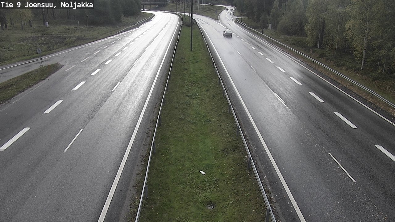 Weather Camera Image Road 9 Joensuu, Noljakka, Joensuu, Pohjois-Karjala