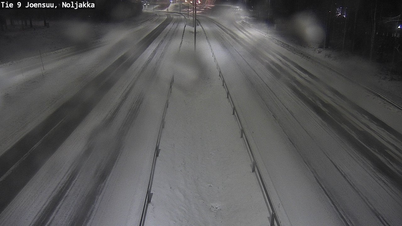Weather Camera Image Road 9 Joensuu, Noljakka, Joensuu, Pohjois-Karjala