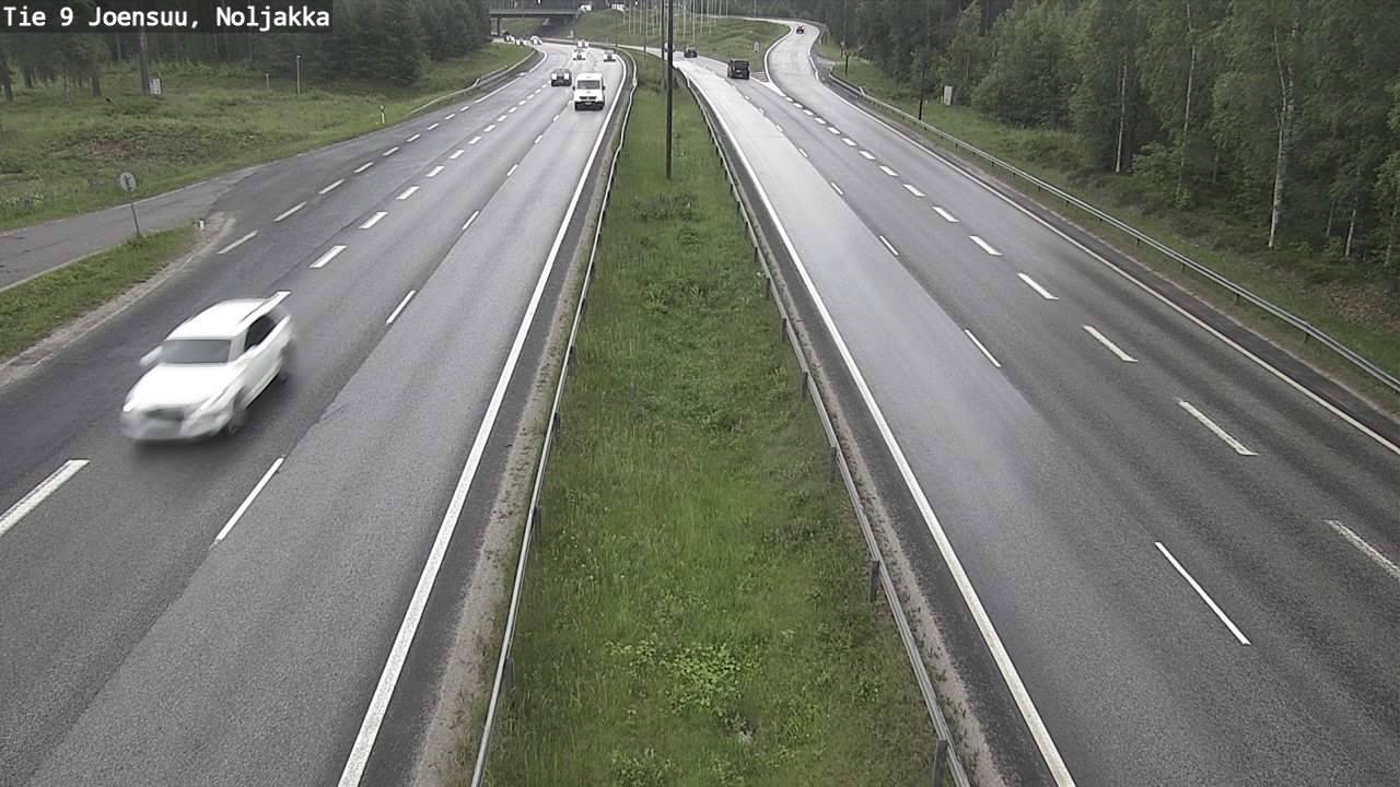 Kelikamerat Kuva Tie 9 Joensuu, Noljakka, Joensuu, Pohjois-Karjala