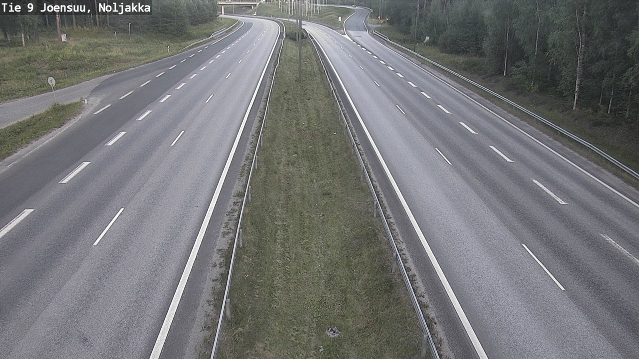 Kelikamerat Kuva Tie 9 Joensuu, Noljakka, Joensuu, Pohjois-Karjala