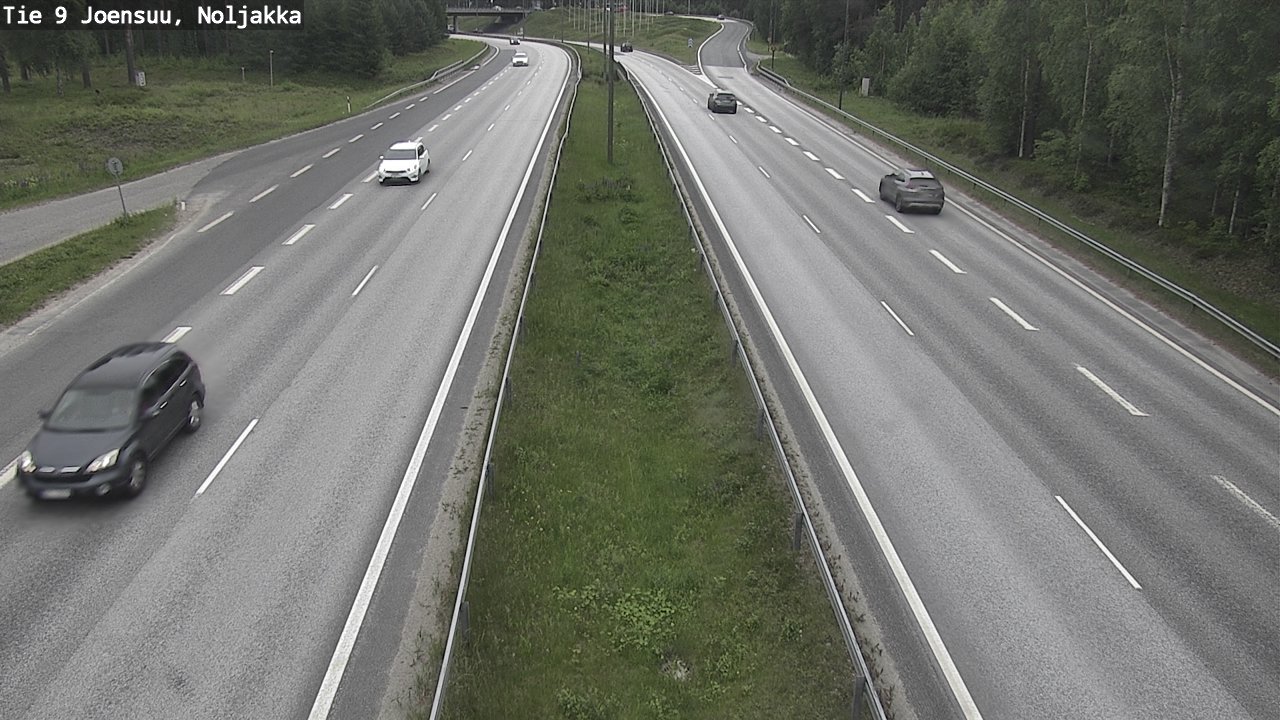 Kelikamerat Kuva Tie 9 Joensuu, Noljakka, Joensuu, Pohjois-Karjala
