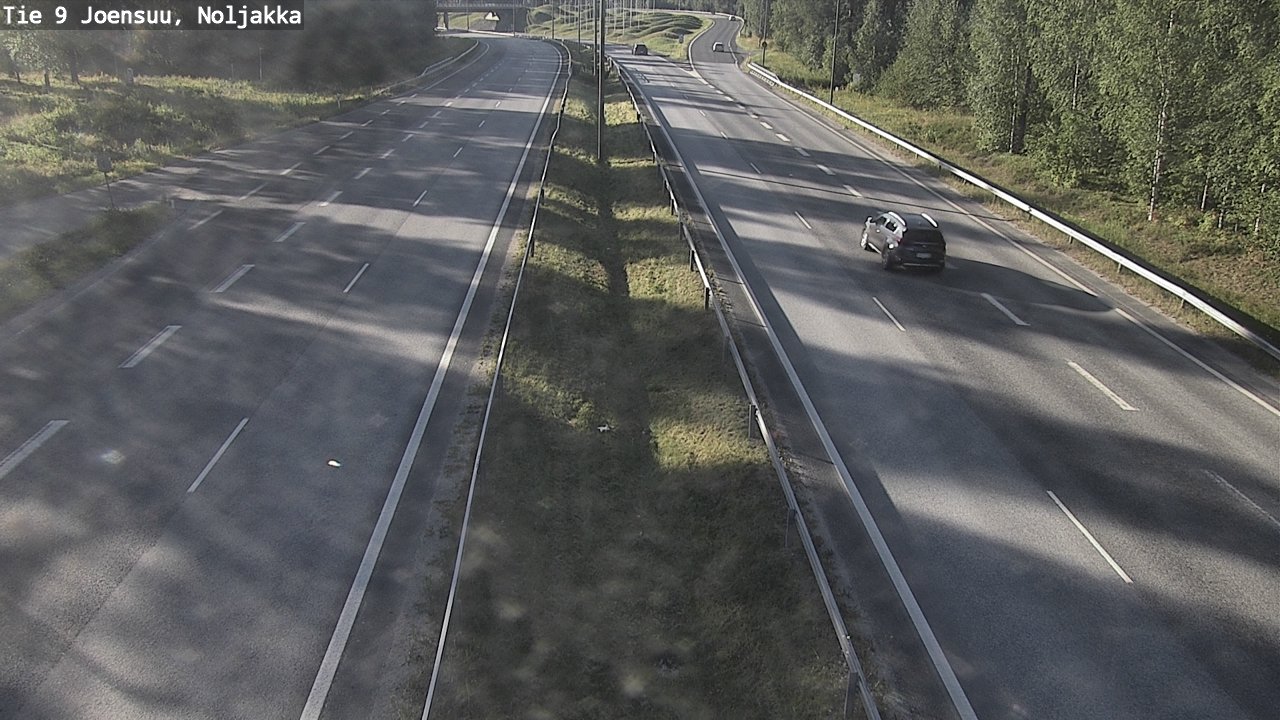 Weather Camera Image Road 9 Joensuu, Noljakka, Joensuu, Pohjois-Karjala