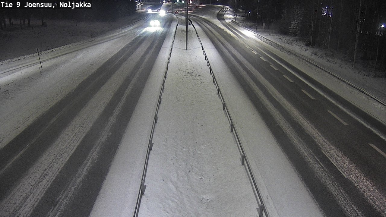 Weather Camera Image Road 9 Joensuu, Noljakka, Joensuu, Pohjois-Karjala
