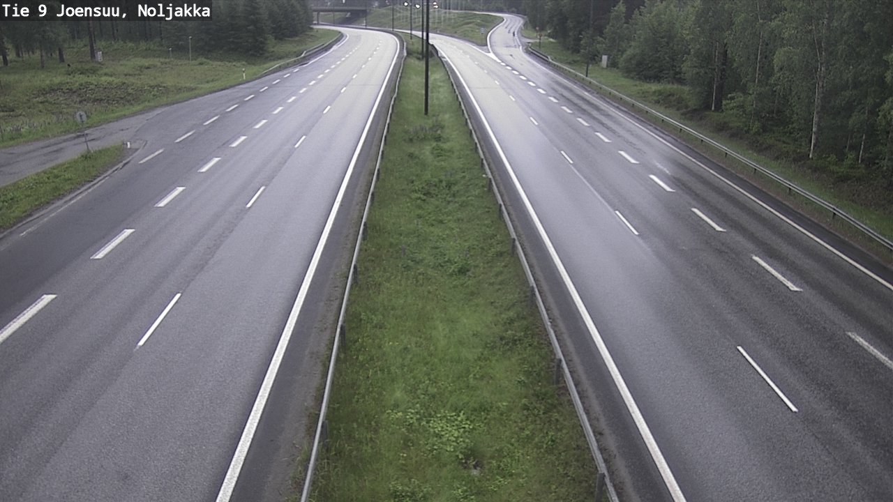 Kelikamerat Kuva Tie 9 Joensuu, Noljakka, Joensuu, Pohjois-Karjala