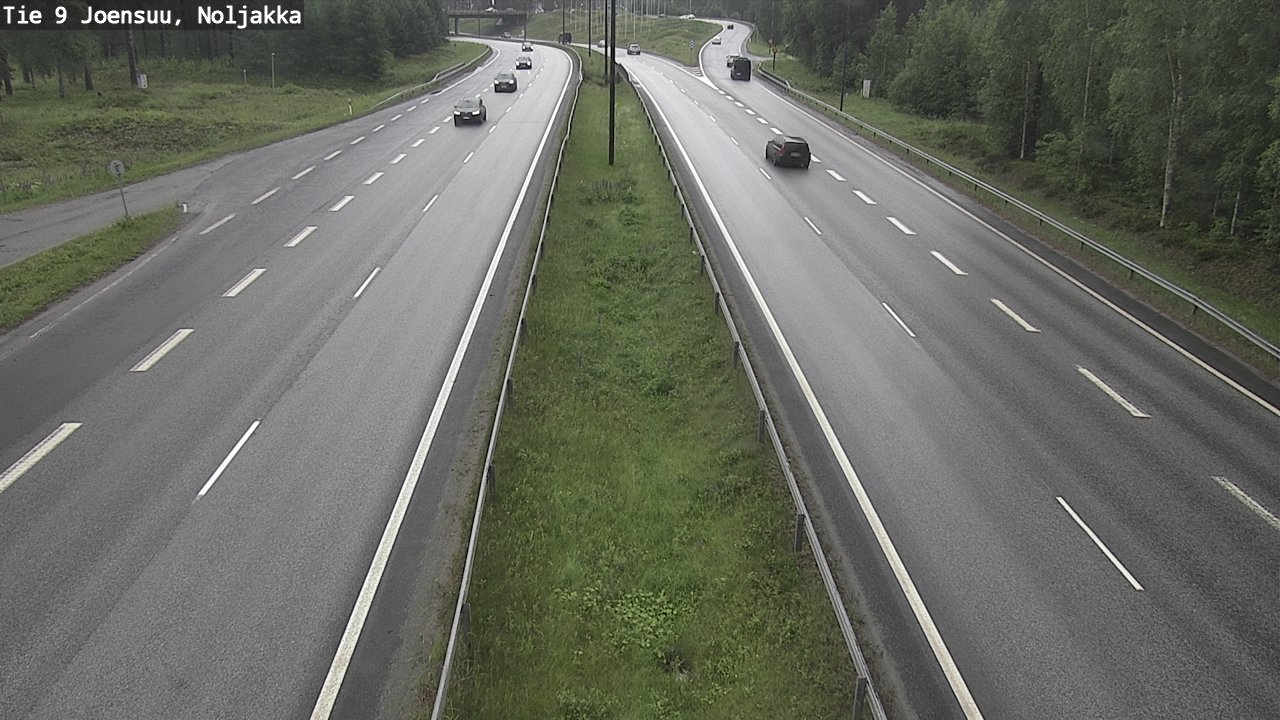 Kelikamerat Kuva Tie 9 Joensuu, Noljakka, Joensuu, Pohjois-Karjala
