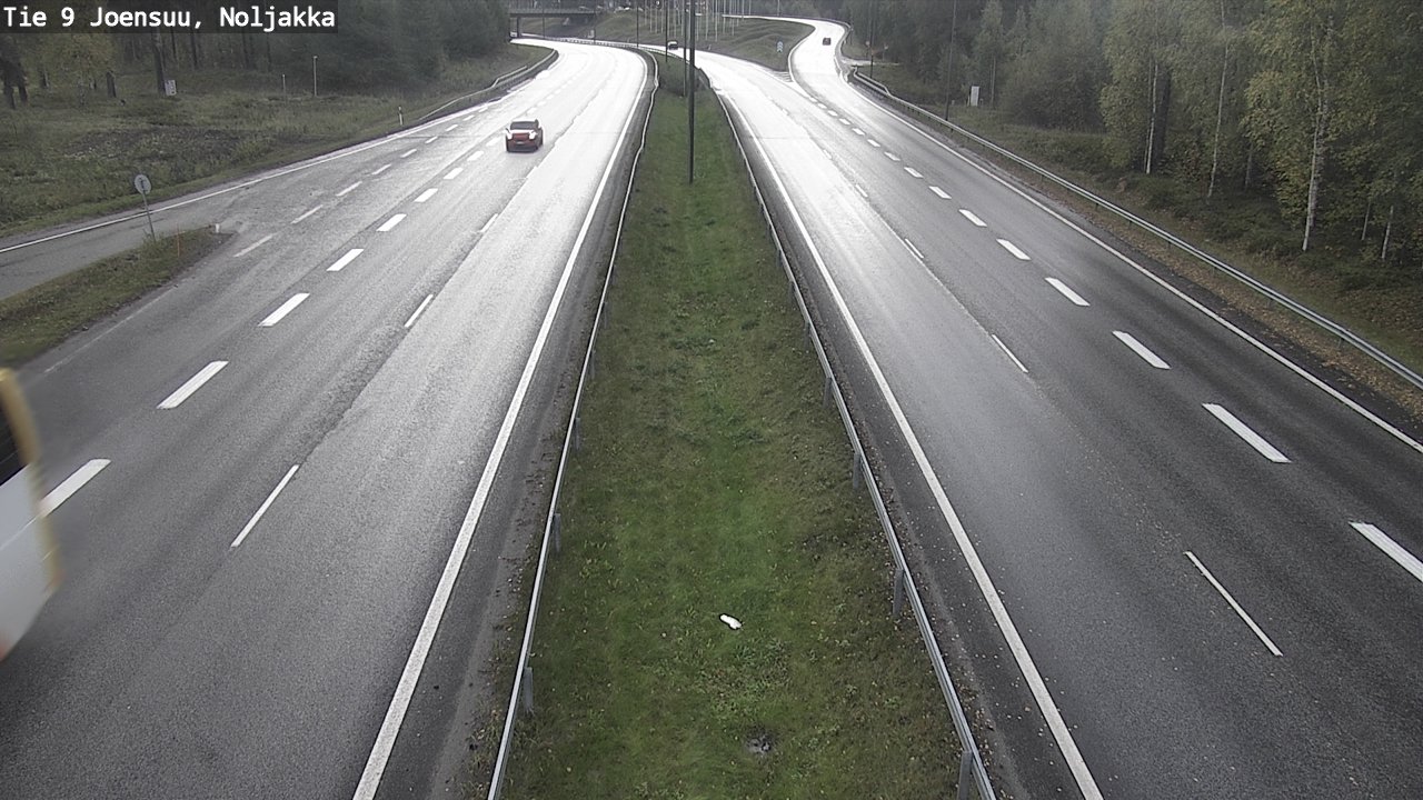 Weather Camera Image Road 9 Joensuu, Noljakka, Joensuu, Pohjois-Karjala