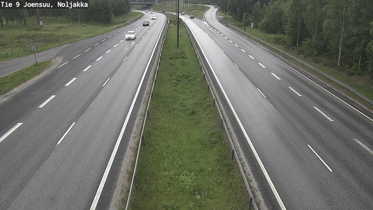 Kelikamerat Kuva Tie 9 Joensuu, Noljakka, Joensuu, Pohjois-Karjala