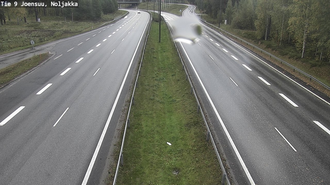 Weather Camera Image Road 9 Joensuu, Noljakka, Joensuu, Pohjois-Karjala