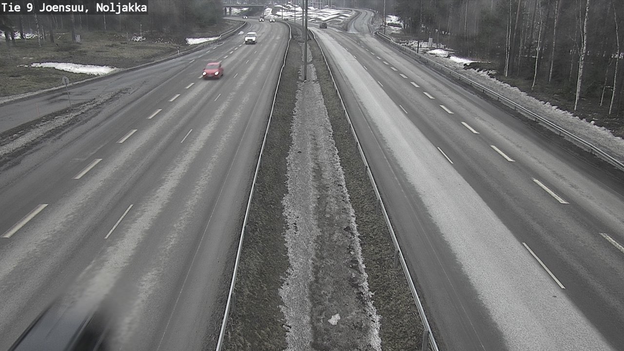 Weather Camera Image Road 9 Joensuu, Noljakka, Joensuu, Pohjois-Karjala