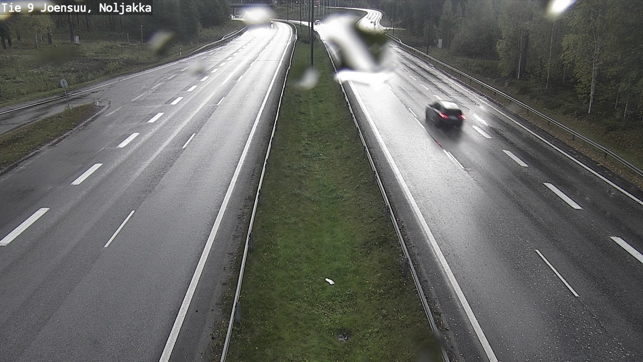 Weather Camera Image Road 9 Joensuu, Noljakka, Joensuu, Pohjois-Karjala