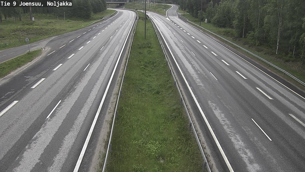 Kelikamerat Kuva Tie 9 Joensuu, Noljakka, Joensuu, Pohjois-Karjala