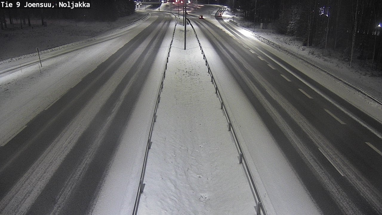 Weather Camera Image Road 9 Joensuu, Noljakka, Joensuu, Pohjois-Karjala