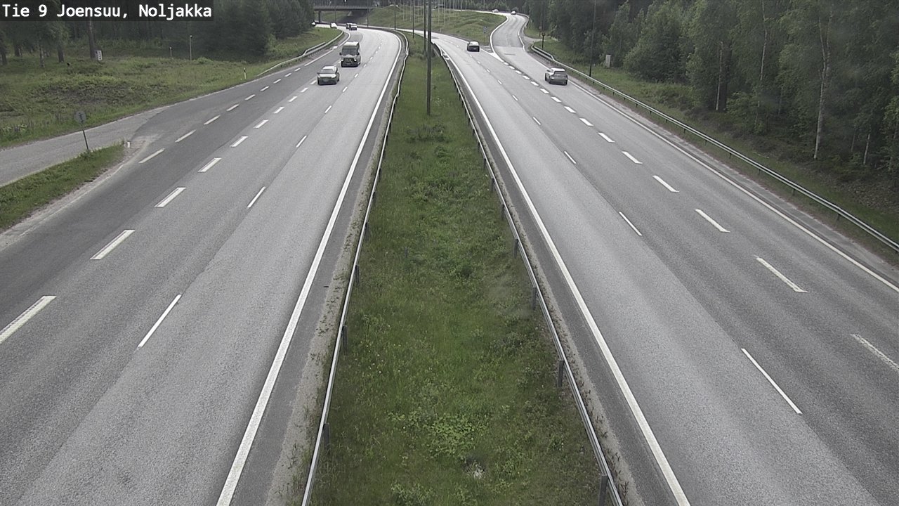 Kelikamerat Kuva Tie 9 Joensuu, Noljakka, Joensuu, Pohjois-Karjala