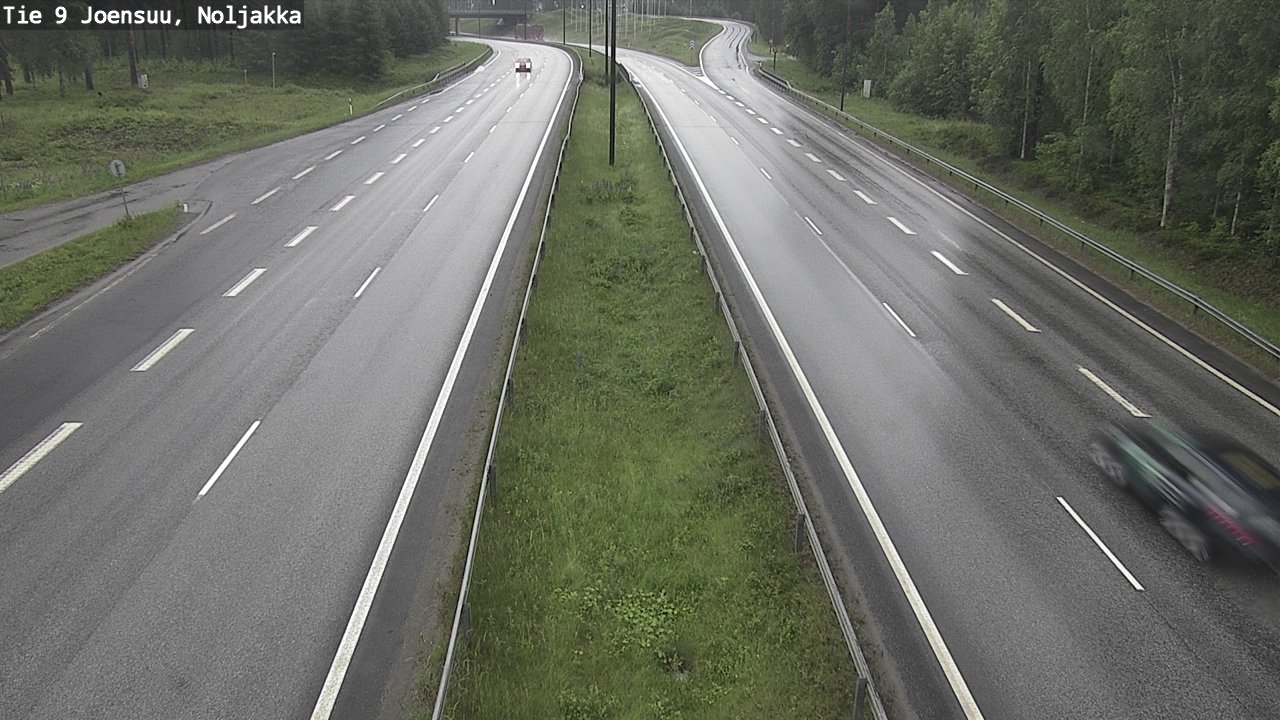 Kelikamerat Kuva Tie 9 Joensuu, Noljakka, Joensuu, Pohjois-Karjala