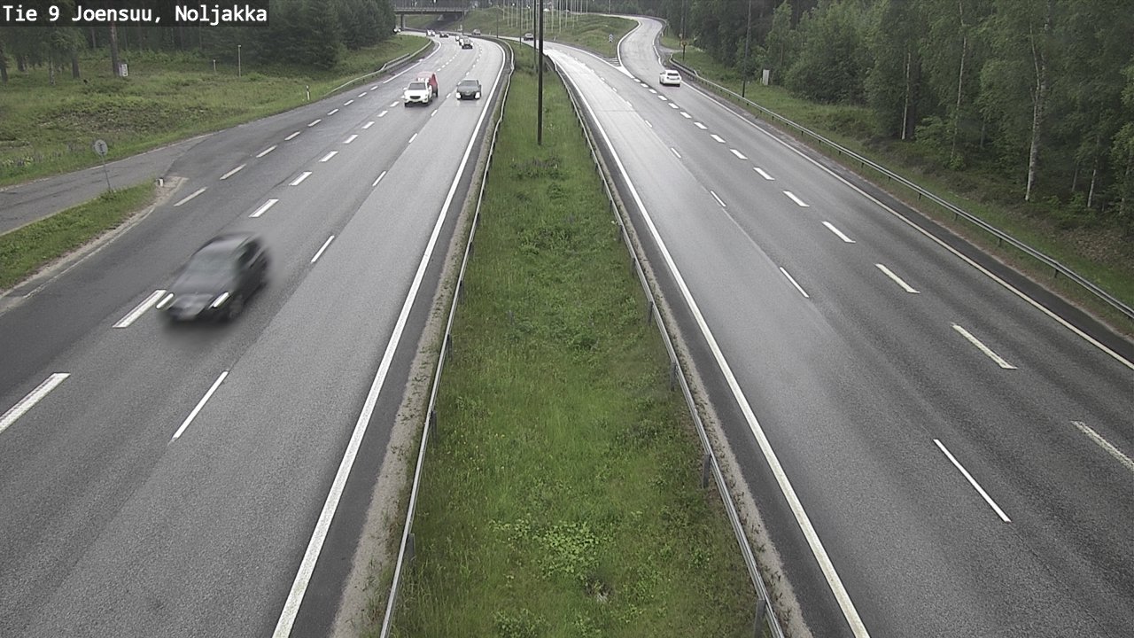 Kelikamerat Kuva Tie 9 Joensuu, Noljakka, Joensuu, Pohjois-Karjala