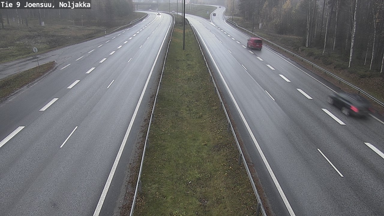 Kelikamerat Kuva Tie 9 Joensuu, Noljakka, Joensuu, Pohjois-Karjala