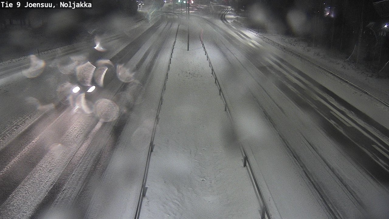 Weather Camera Image Road 9 Joensuu, Noljakka, Joensuu, Pohjois-Karjala
