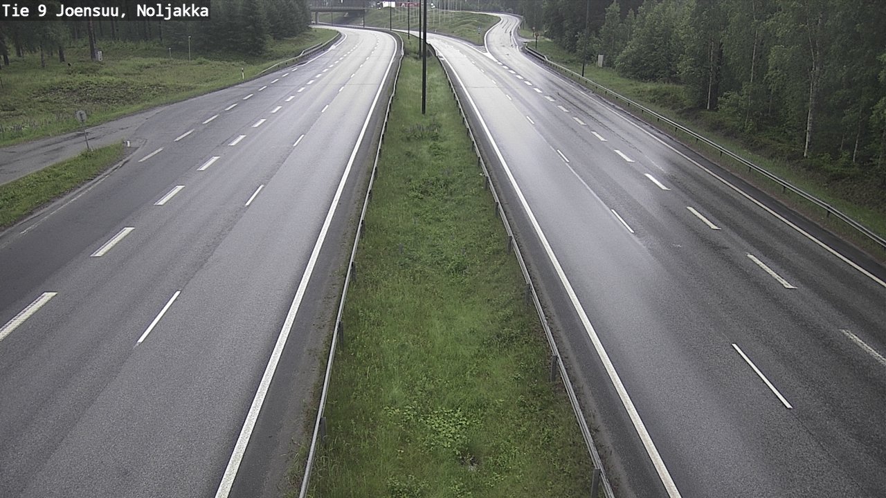 Kelikamerat Kuva Tie 9 Joensuu, Noljakka, Joensuu, Pohjois-Karjala
