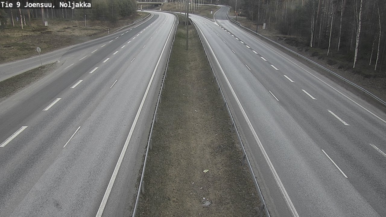 Kelikamerat Kuva Tie 9 Joensuu, Noljakka, Joensuu, Pohjois-Karjala