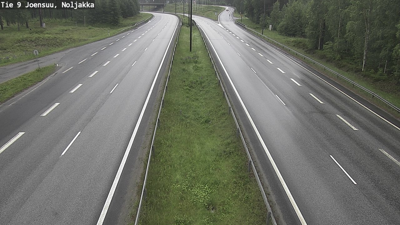 Kelikamerat Kuva Tie 9 Joensuu, Noljakka, Joensuu, Pohjois-Karjala