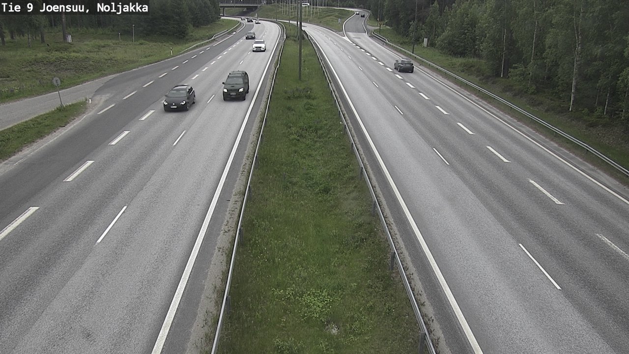 Kelikamerat Kuva Tie 9 Joensuu, Noljakka, Joensuu, Pohjois-Karjala
