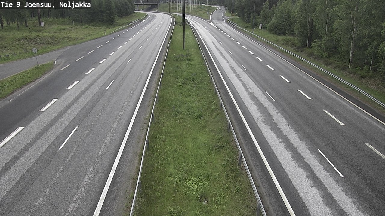 Kelikamerat Kuva Tie 9 Joensuu, Noljakka, Joensuu, Pohjois-Karjala
