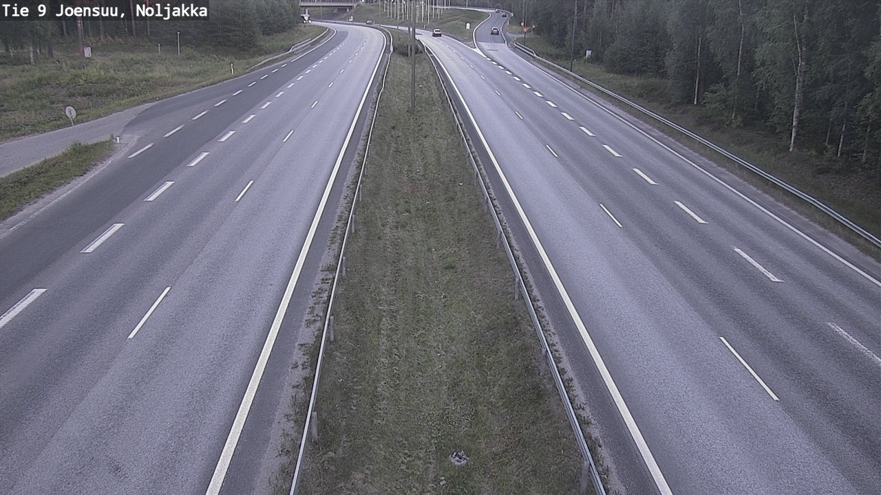 Kelikamerat Kuva Tie 9 Joensuu, Noljakka, Joensuu, Pohjois-Karjala