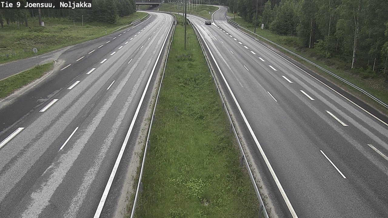 Kelikamerat Kuva Tie 9 Joensuu, Noljakka, Joensuu, Pohjois-Karjala