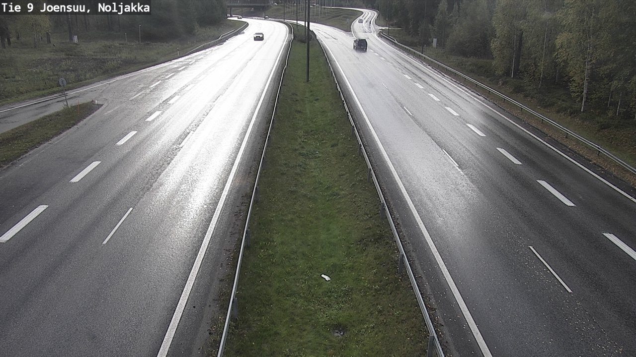 Weather Camera Image Road 9 Joensuu, Noljakka, Joensuu, Pohjois-Karjala