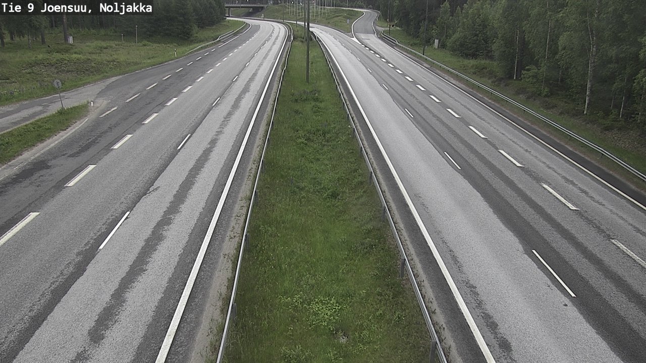 Kelikamerat Kuva Tie 9 Joensuu, Noljakka, Joensuu, Pohjois-Karjala