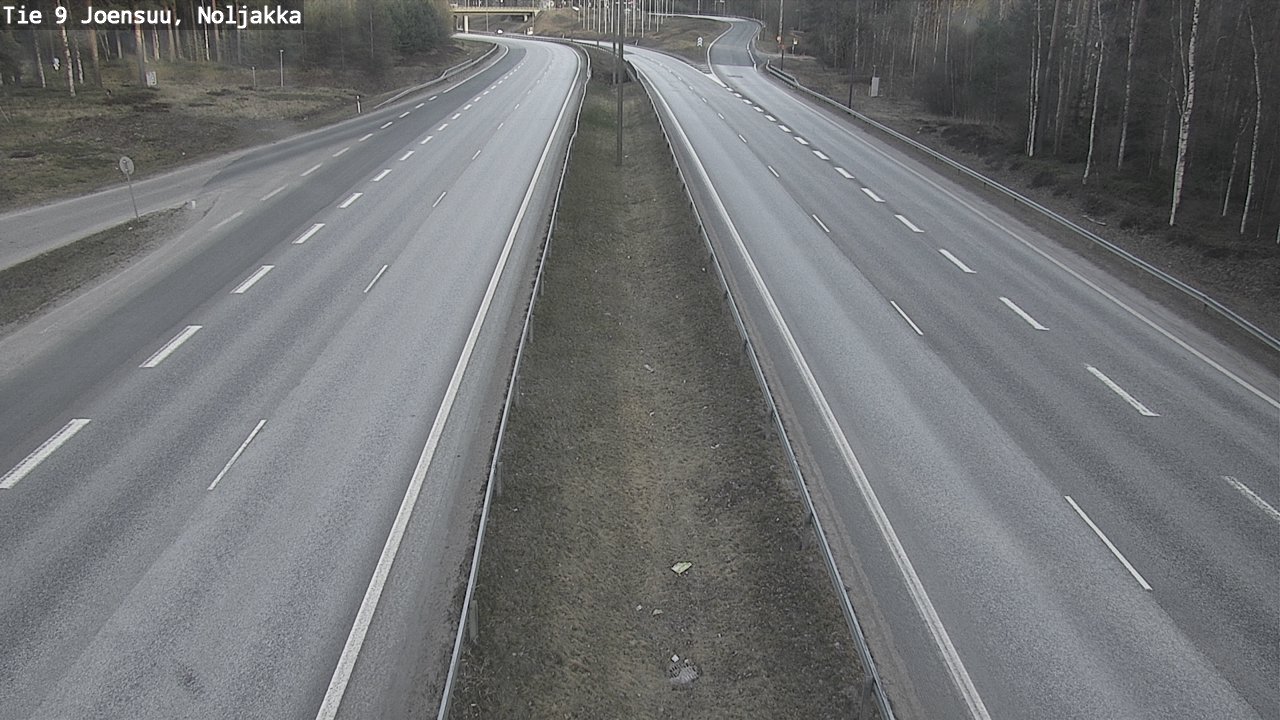 Kelikamerat Kuva Tie 9 Joensuu, Noljakka, Joensuu, Pohjois-Karjala