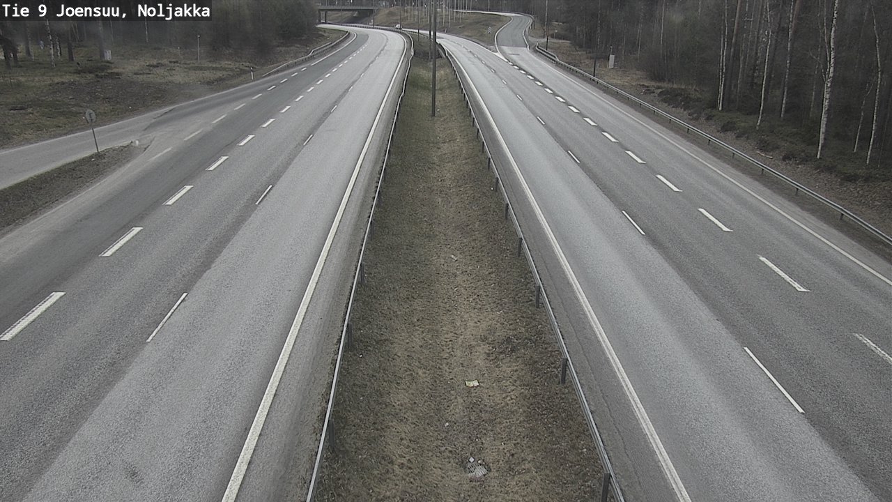 Kelikamerat Kuva Tie 9 Joensuu, Noljakka, Joensuu, Pohjois-Karjala
