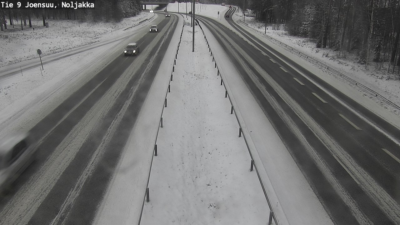 Weather Camera Image Road 9 Joensuu, Noljakka, Joensuu, Pohjois-Karjala