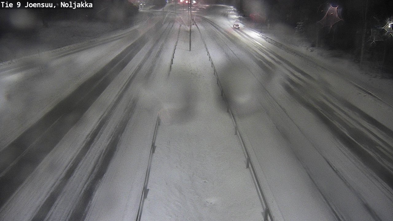 Weather Camera Image Road 9 Joensuu, Noljakka, Joensuu, Pohjois-Karjala