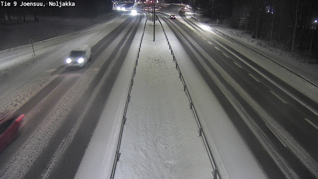 Weather Camera Image Road 9 Joensuu, Noljakka, Joensuu, Pohjois-Karjala