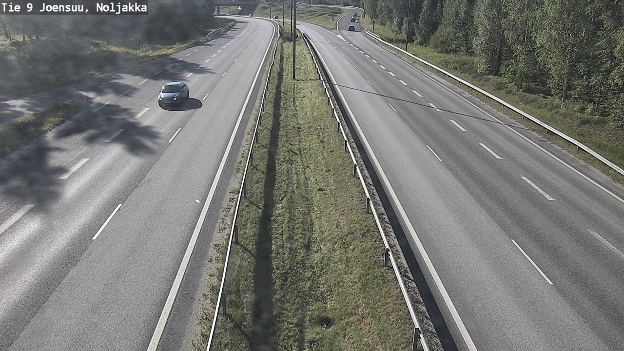 Kelikamerat Kuva Tie 9 Joensuu, Noljakka, Joensuu, Pohjois-Karjala