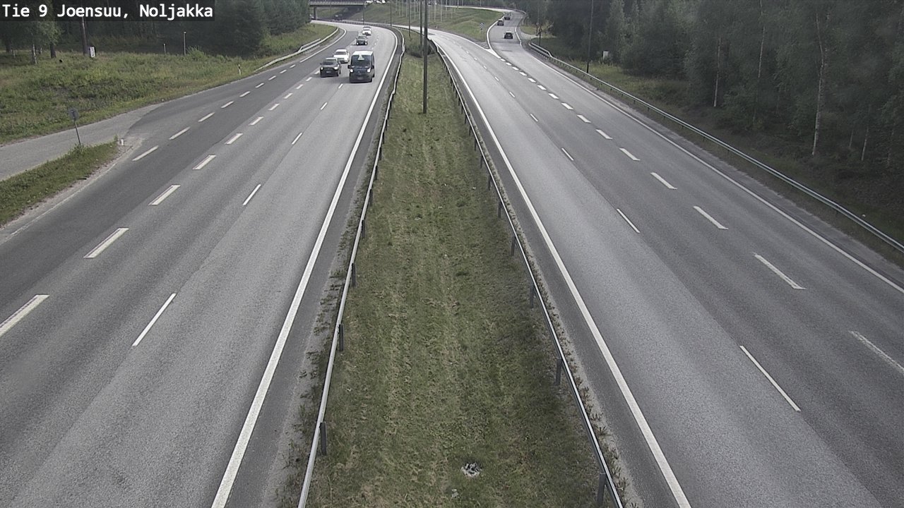 Kelikamerat Kuva Tie 9 Joensuu, Noljakka, Joensuu, Pohjois-Karjala