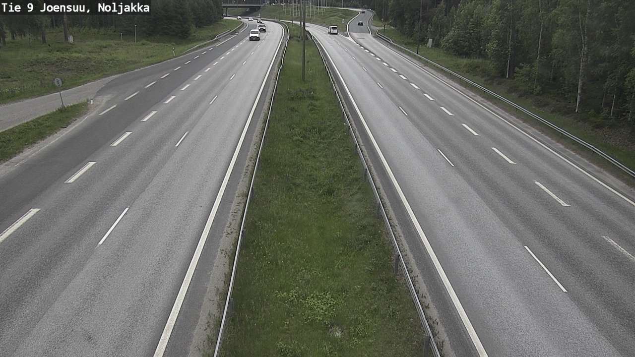 Kelikamerat Kuva Tie 9 Joensuu, Noljakka, Joensuu, Pohjois-Karjala