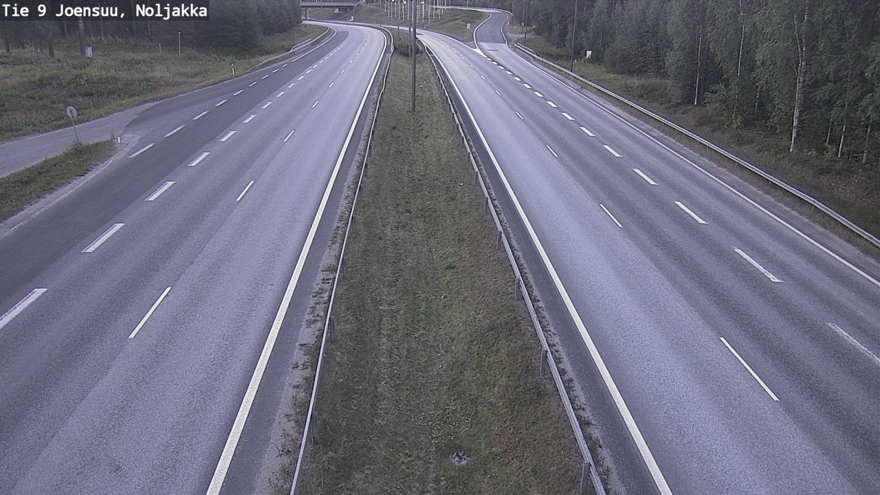 Kelikamerat Kuva Tie 9 Joensuu, Noljakka, Joensuu, Pohjois-Karjala
