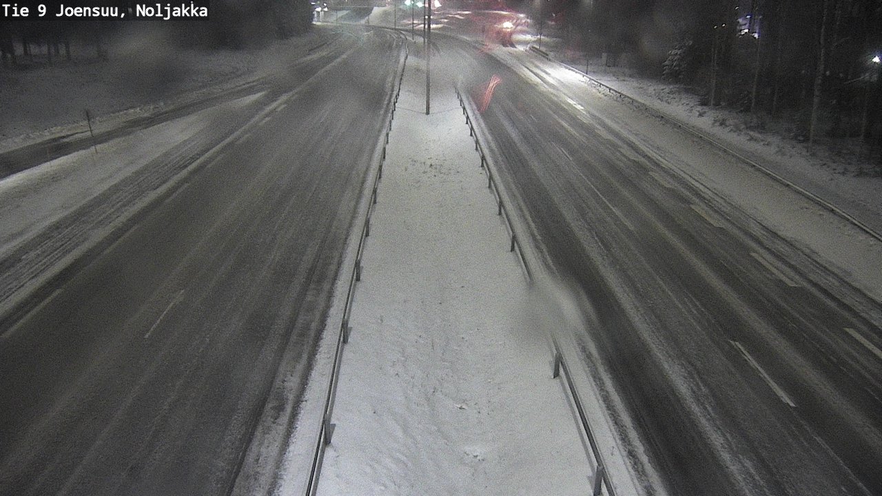 Weather Camera Image Road 9 Joensuu, Noljakka, Joensuu, Pohjois-Karjala